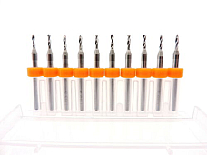 1.65mm Short Length Carbide Micro Drill Bits CNC PCB Dremel Jewelry Crafts