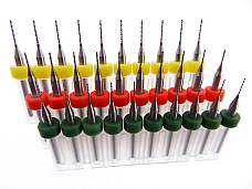 30pc .5mm .6mm .7mm Micro Drill Bit Kit Modeling Watch Repair ..