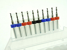 2.0mm 2.05mm 2.1mm 2.15mm 2.2mm Drill Bits Circuit Boards CNC PCB FR-4 Modeling