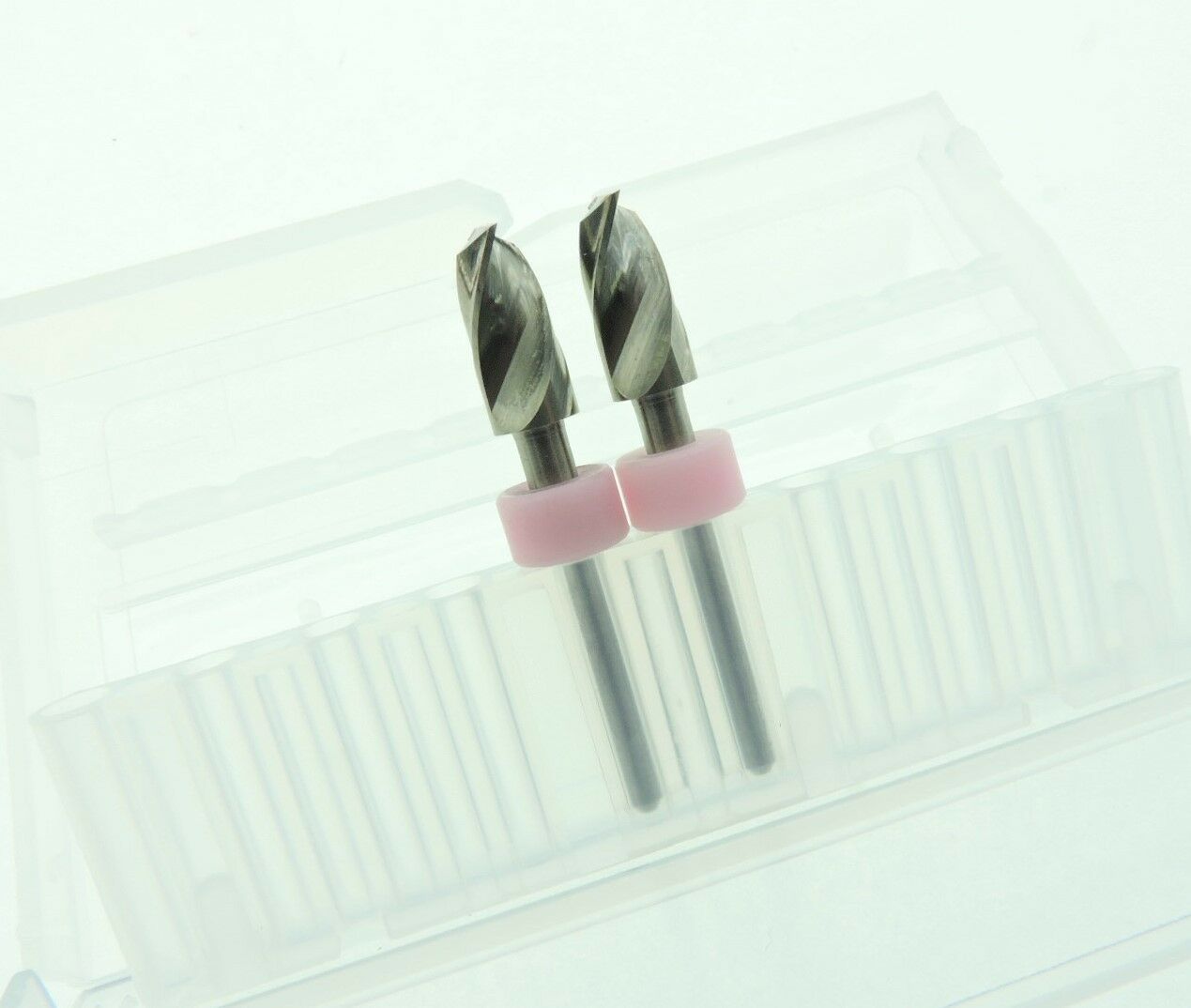 2qty 5.5mm Carbide End Mill Router Bit CNC FR4 2 Flute 1/2" Length 1/8